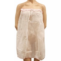 Kinefis disposable pressotherapy pareo made of 40 grams of non-woven polypropylene in white (Pack of 10 or 100 units)